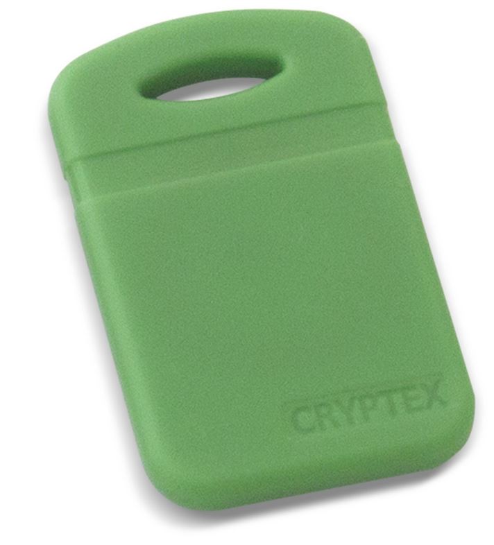 Kulcstartóra fűzhető, 125kHz, Cryptex CRTagColorG/EM